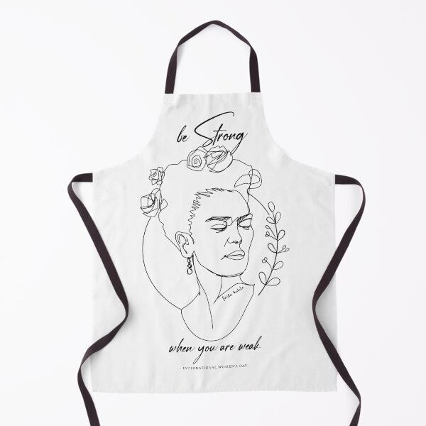 Item preview, Frida Kahlo Line Art Drawing designed and sold by SurfolioPrints.