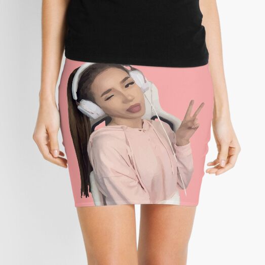 Pokimane Mini Skirts Redbubble 