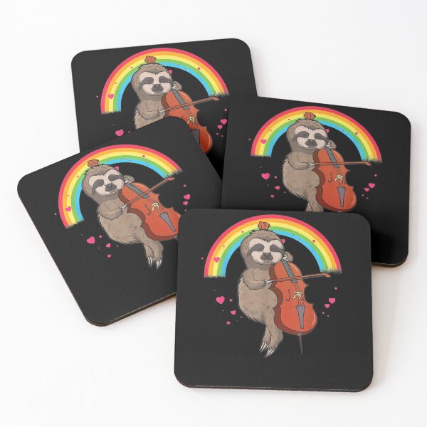 Item preview, Musician Sloth Cello Player Gift For Cellists  designed and sold by aguilaro.