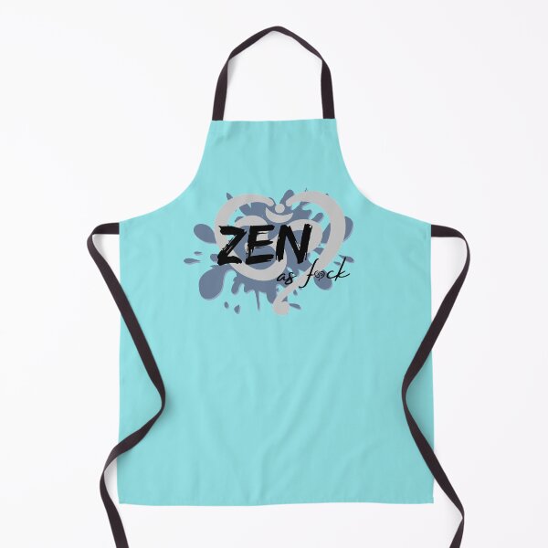 Item preview, Zen as F*ck - Ocean Splash - Black designed and sold by roundhousezen.
