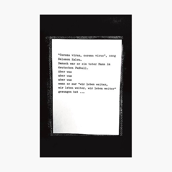 Item preview, "Corona, Corona", sang ... Poem 5 - Lockdown, a C-Movie designed and sold by paintresspoet.