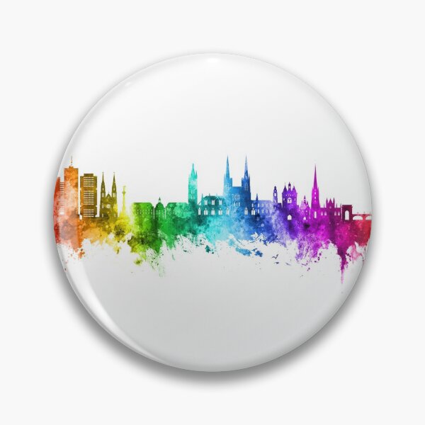 Item preview, Bordeaux France Skyline designed and sold by ArtPrints.