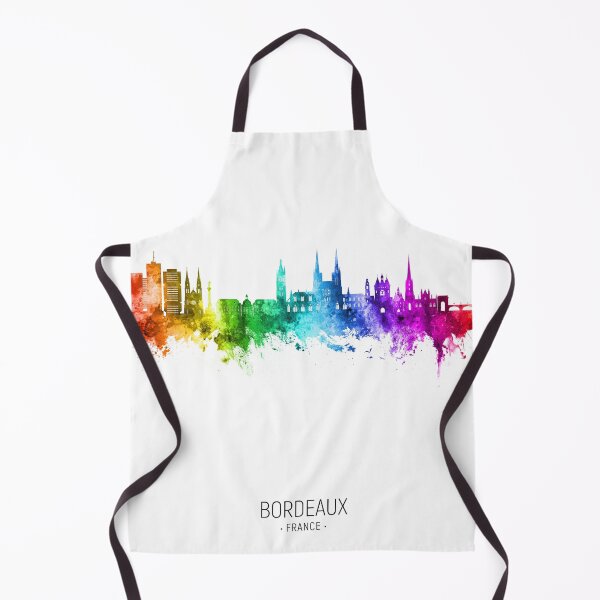 Item preview, Bordeaux France Skyline designed and sold by ArtPrints.