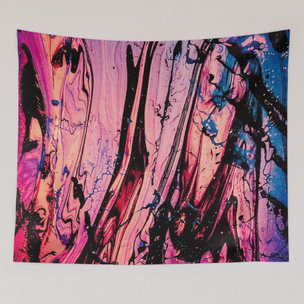 Item preview, Hydro Dipped Cotton Candy Swirl 4 of 5 designed and sold by ArtRoomOregon.
