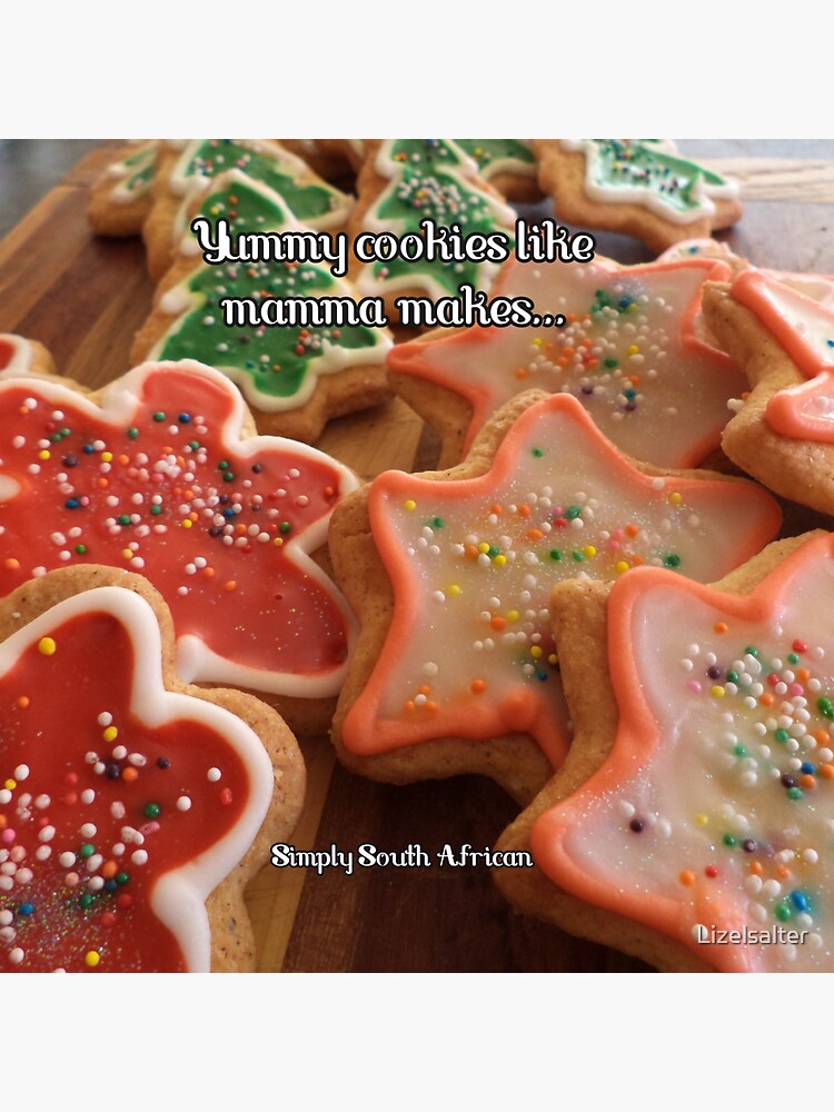 Thumbnail 3 of 3, Sticker, Yummy cookies like mamma makes! designed and sold by Lizelsalter.