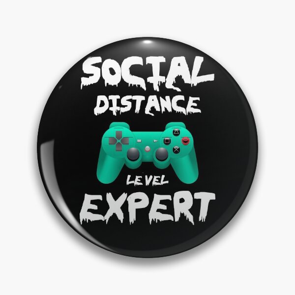 Item preview, Social Distance Expert,  Socially Distanced Gamer, Level Expert designed and sold by BitcoinBros.