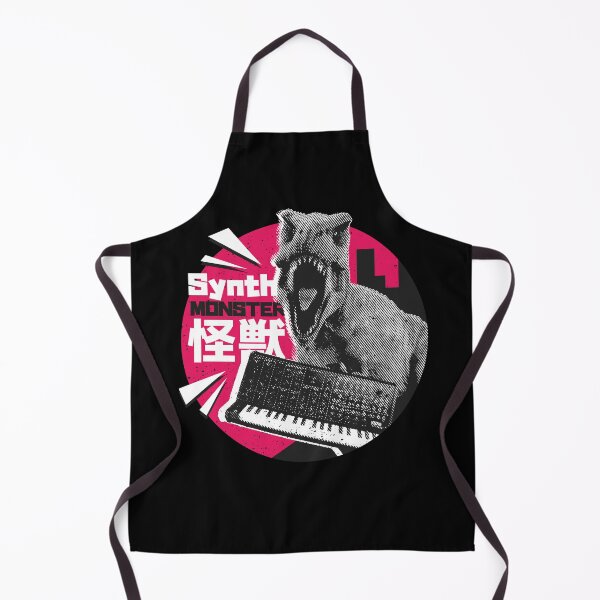 Item preview, Retro Style 80s Synth Monster designed and sold by TeesByMark.