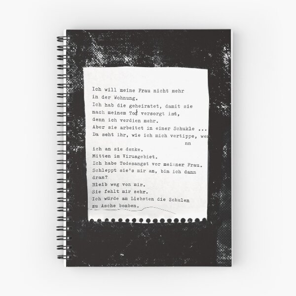 Item preview, I don't want my wife in the apartment anymore ... Poem 6 - Lockdown, a C-Movie designed and sold by paintresspoet.