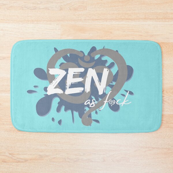 Item preview, Copy of Zen as F*ck - Ocean Splash - White designed and sold by roundhousezen.