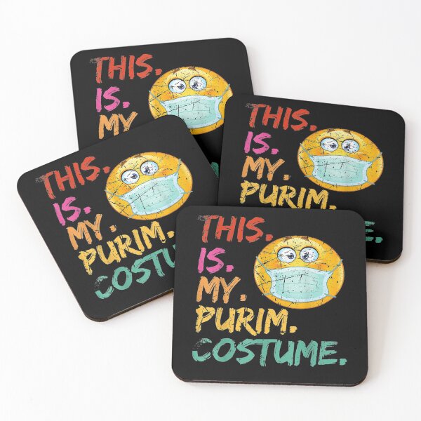 Item preview, This Is My Purim Costume Funny Jewish Face Mask  designed and sold by aguilaro.