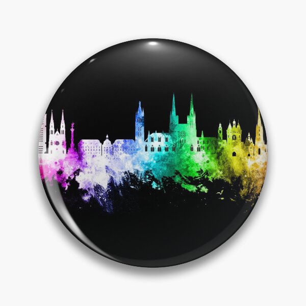 Item preview, Bordeaux France Skyline designed and sold by ArtPrints.