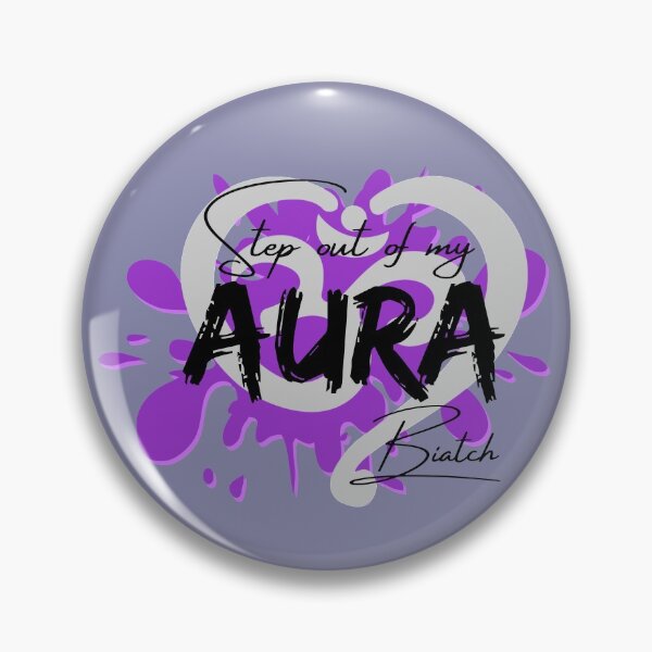 Item preview, Step out of my Aura - Crystal Splash - Black designed and sold by roundhousezen.