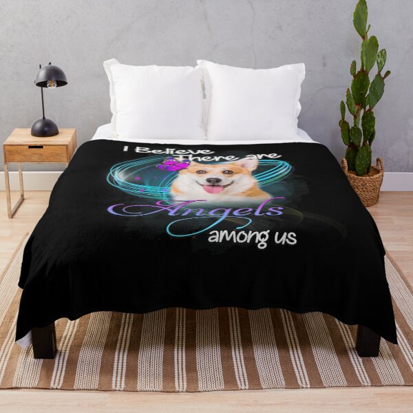 Item preview, I Believe There Are Angels Cute Pembroke Welsh Corgi Gift  designed and sold by aguilaro.