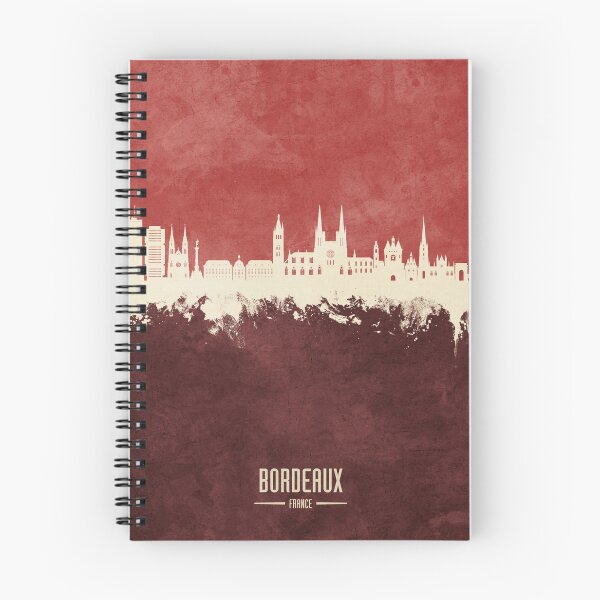 Item preview, Bordeaux France Skyline designed and sold by ArtPrints.