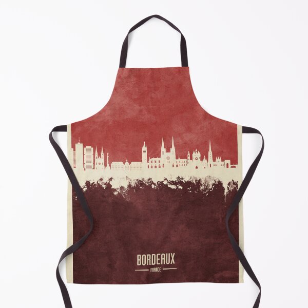 Item preview, Bordeaux France Skyline designed and sold by ArtPrints.