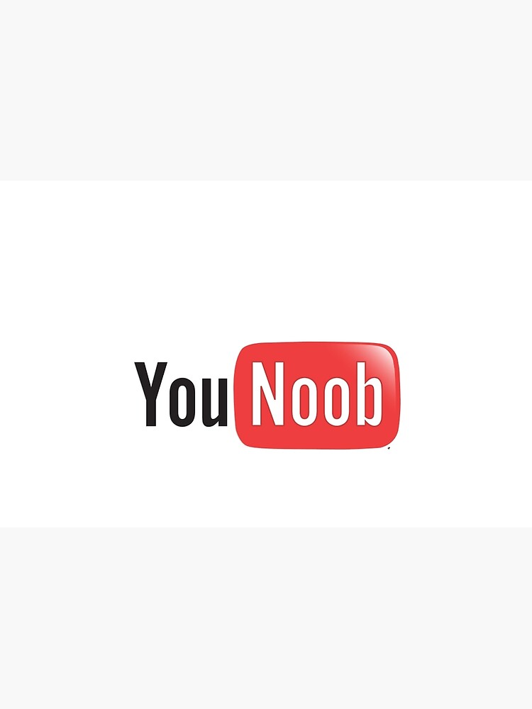 Youtube Parody You Noob Internet Meme Shirt Laptop Skin By Bleedart Redbubble - roblox noobs meme youtube