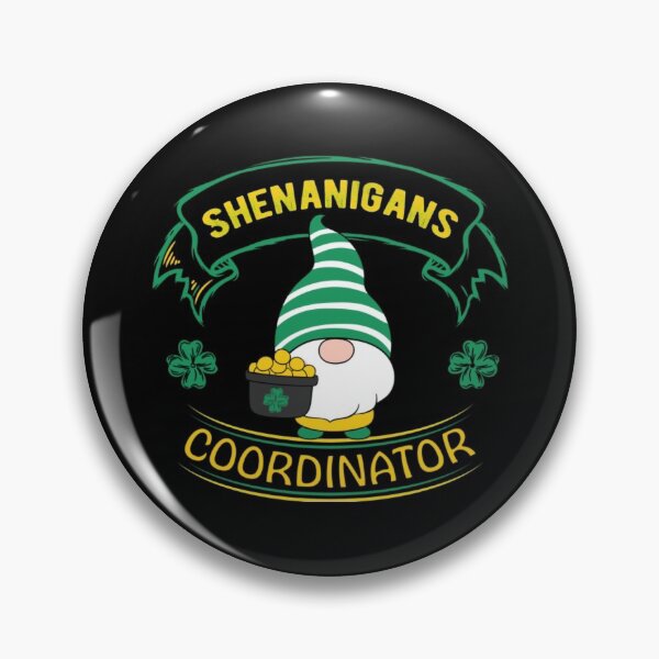 Item preview, Shenanigans Coordinator Funny Teacher St Patrick Lucky Gnomes designed and sold by FajardoGrace.