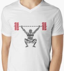 Crossfit - Snatch Words Men's V-Neck T-Shirt
