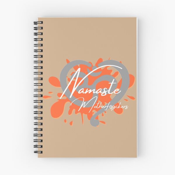 Item preview, Namaste Motherf*cker - Sunrise Splash - White designed and sold by roundhousezen.