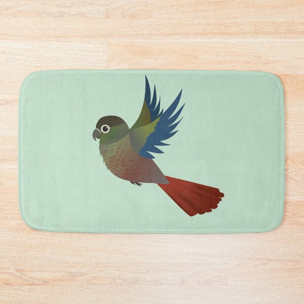 Item preview, Flying Green-cheeked conure designed and sold by Bwiselizzy.