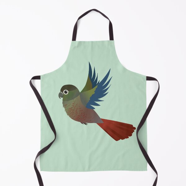 Item preview, Flying Green-cheeked conure designed and sold by Bwiselizzy.
