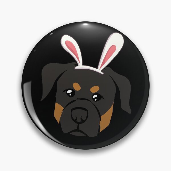 Artikelvorschau, Easter Rottweiler Bunny Ears Costume Funny Easter Dog Gear entworfen und verkauft von DynamicDesign.