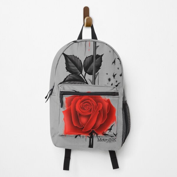 Item preview, Red Rose With Birds designed and sold by MetroInk.