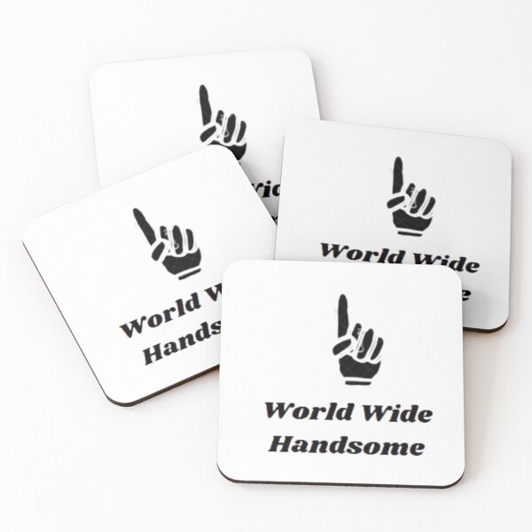 Item preview, World Wide Handsome t-shirt designed and sold by IswaryaSankar.