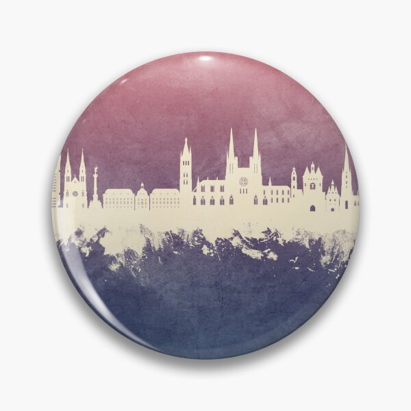 Item preview, Bordeaux France Skyline designed and sold by ArtPrints.