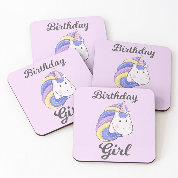 Item preview, Birthday girl Unicorn designed and sold by MarcinkuGreta.
