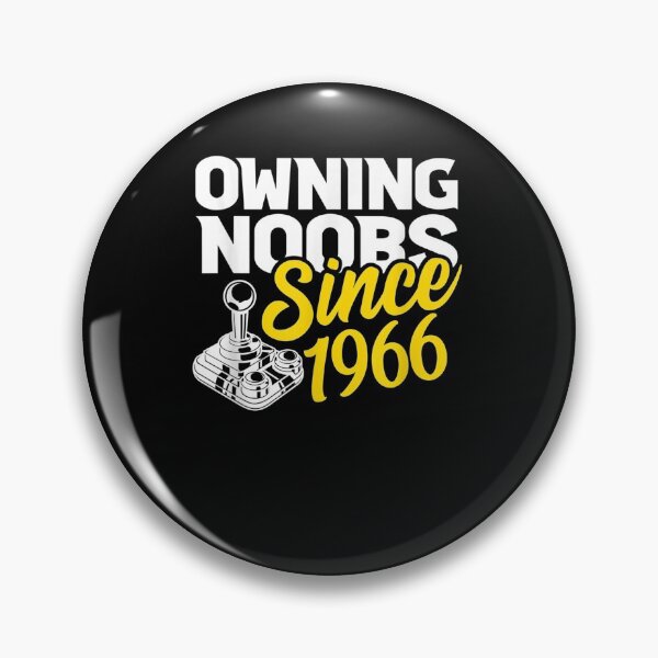 Item preview, Funny I Owning Noobs Since 1966 I Gamer I 55th Birthday  designed and sold by aguilaro.