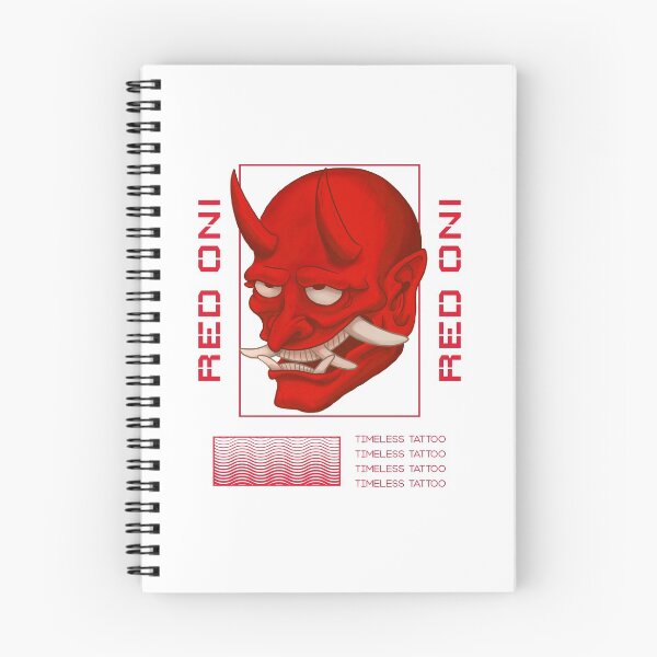 Item preview, Red Oni Devil Design designed and sold by TimelessTattoo.