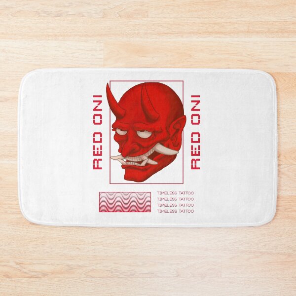 Item preview, Red Oni Devil Design designed and sold by TimelessTattoo.