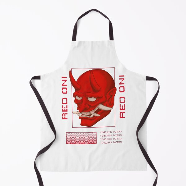 Item preview, Red Oni Devil Design designed and sold by TimelessTattoo.