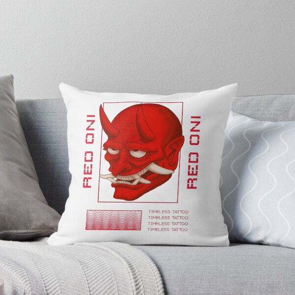 Item preview, Red Oni Devil Design designed and sold by TimelessTattoo.