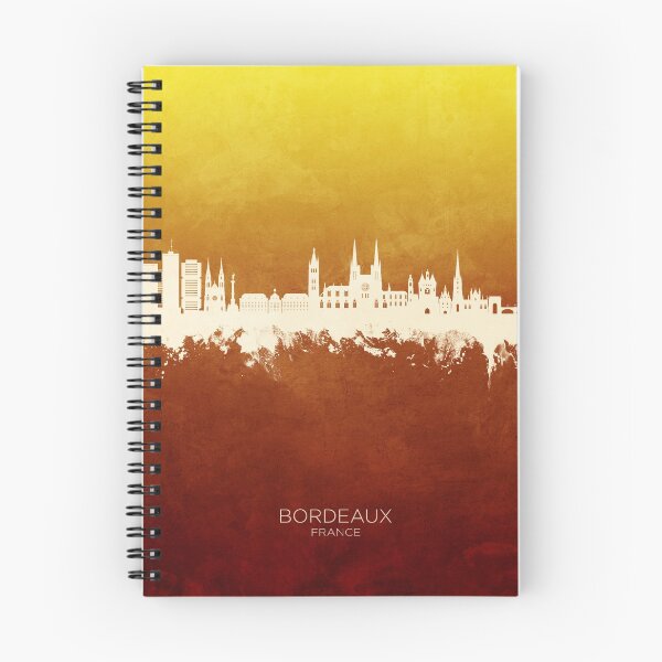 Item preview, Bordeaux France Skyline designed and sold by ArtPrints.