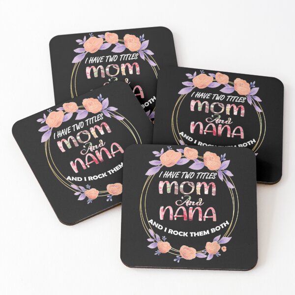 Item preview, Womens I Have Two Titles Mom And Nana Mother's Day Gift  designed and sold by aguilaro.