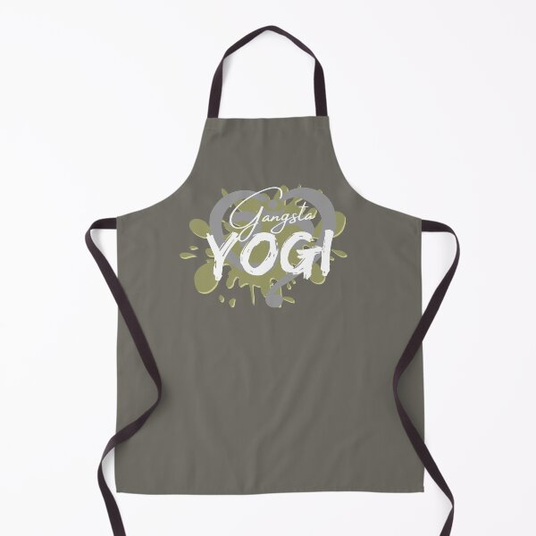 Item preview, Gangsta Yogi - Jungle Splash - White designed and sold by roundhousezen.
