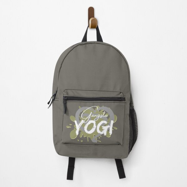 Item preview, Gangsta Yogi - Jungle Splash - White designed and sold by roundhousezen.