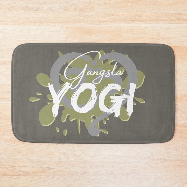 Item preview, Gangsta Yogi - Jungle Splash - White designed and sold by roundhousezen.