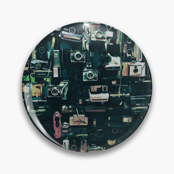 Item preview, Nostalgic wall of cameras, green tint designed and sold by DeVeauDesign.