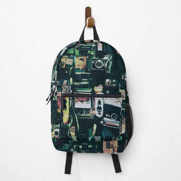 Item preview, Nostalgic wall of cameras, green tint designed and sold by DeVeauDesign.
