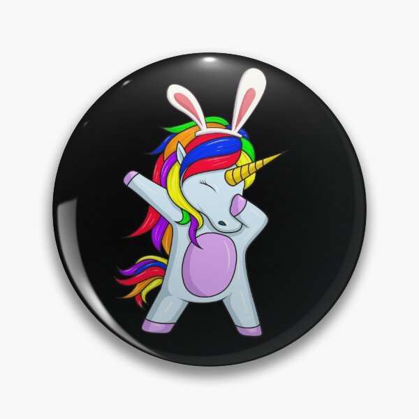 Artikelvorschau, Easter Bunny Dabbing Unicorn Bunny Ears Costume Funny Easter Gear entworfen und verkauft von DynamicDesign.