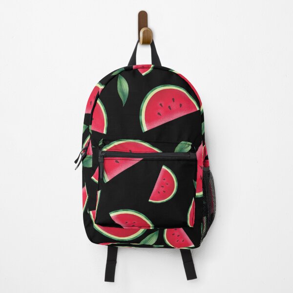 Item preview, Fruit print watermelon (black) designed and sold by DaphneyBlossom.