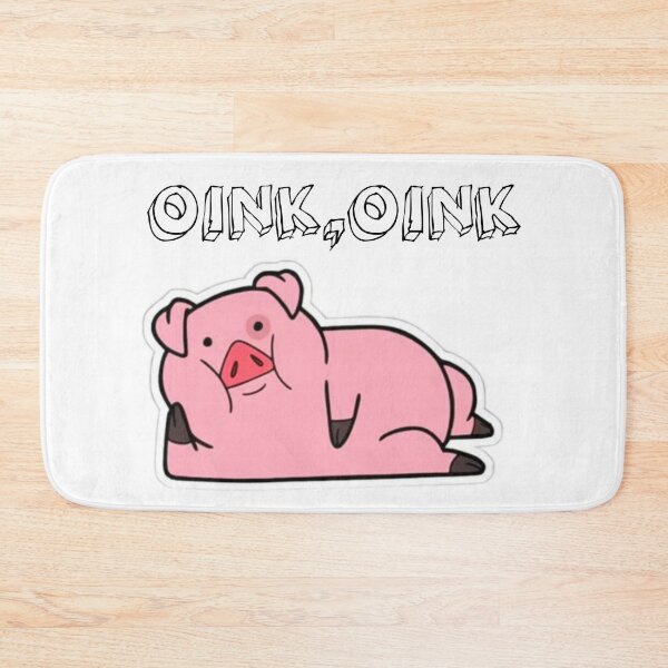 Item preview, funny pig sticker designed and sold by tania ochieng.