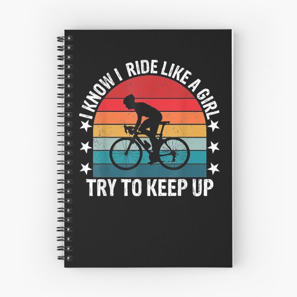 Item preview, I Ride Funny Bicycle Riders Cycling Biking Cyclist Girl Gift  designed and sold by aguilaro.