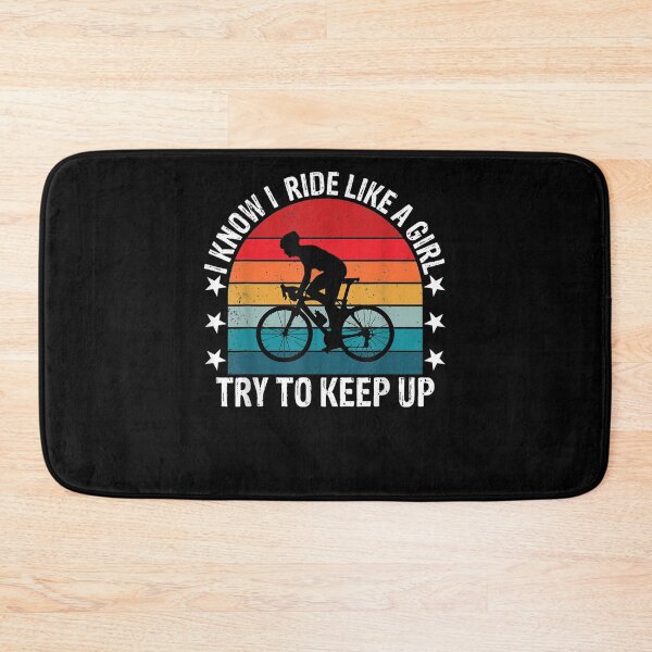 Item preview, I Ride Funny Bicycle Riders Cycling Biking Cyclist Girl Gift  designed and sold by aguilaro.