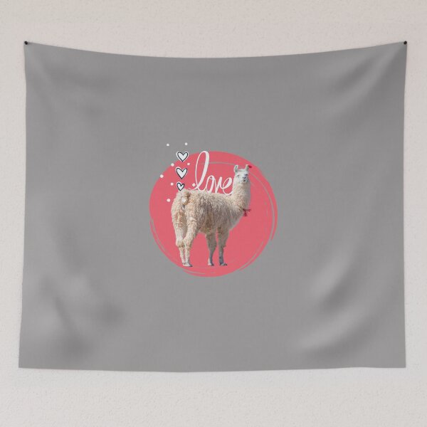Item preview, All you need is love and llamas designed and sold by H2O-Shop.