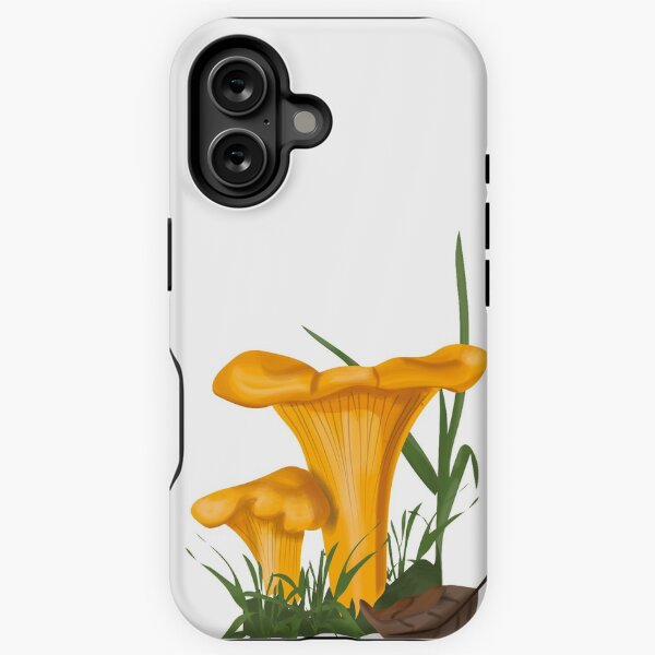 Item preview, Golden chanterelle mushroom designed and sold by tingbysanna.