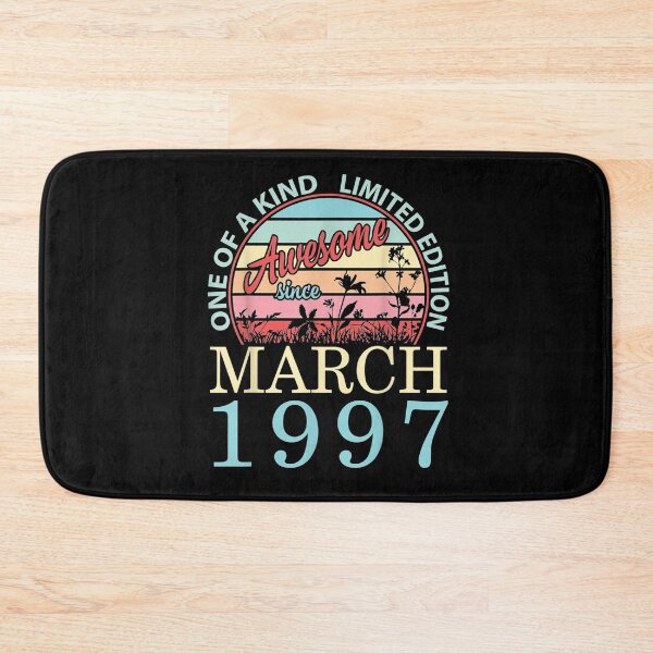 Item preview, One Of A Kind Ltd Edition Awesome Since March 1997 Birthday  designed and sold by aguilaro.